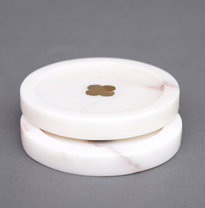 Posavasos de piedra gris sostenible Artesanías Taza de café Posavasos de mármol de alta calidad Venta superventas - Product Image 6