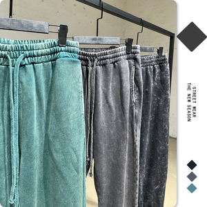 Pantalon d'été pour femme, taille mi-haute, jambe large, devant plat, design haut de gamme 2025, respirant, couleurs personnalisées, 100% coton, faible MOQ - Product Image 4