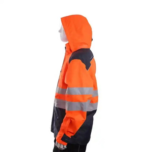 Vente en gros Imperméables pour hommes Veste réfléchissante d'hiver imperméable Vestes d'extérieur pour hommes Veste de sécurité réfléchissante pour le travail - Product Image 2