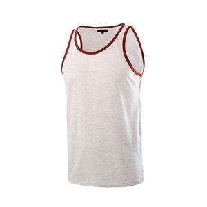 Vente en gros de débardeurs de fitness en polyester à épaules larges pour hommes débardeur de gymnastique pour hommes débardeur de vêtements de sport sans manches pour hommes - Product Image 6