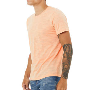 Camisetas de Manga Corta de Algodón para Hombre, Camiseta Urbana de Corte Largo para Hombre - Product Image 2