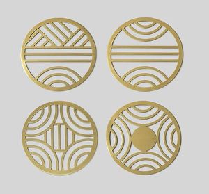 Design attrayant Vaisselle décorative pour la maison Dessous de plat Dessous de plat en fonte d'aluminium Dessous de plat de table pour fournitures de restaurant d'hôtel - Product Image 6