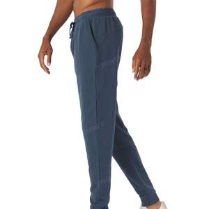 Pantalones de chándal elásticos de tela en blanco deportivos de alta calidad al por mayor sin etiquetas pantalones de chándal de tela de rizo francés para hombres - Product Image 6