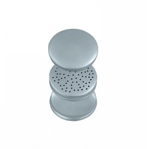 Professional Stainless-Steel Double Pointed <b>Needle</b> <b>Case</b> Manual Medical Instruments Round Shape - Product Image 4
