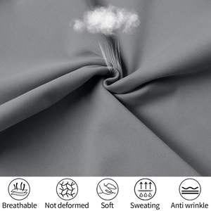 Pantalon coupe-vent slim à taille élastique Arrivée en gros Vêtements droits Coton Confortable Service OEM Respirant chaud - Product Image 5