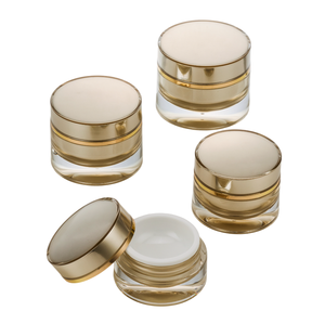 <span class=keywords><strong>2025</strong></span> thiết kế mới iseries <span class=keywords><strong>Jar</strong></span> tròn với màu vàng sáng bóng biểu tượng tùy chỉnh chất lượng cao nắp nhựa cho kem mắt Bán buôn giá thấp - Product Image 1