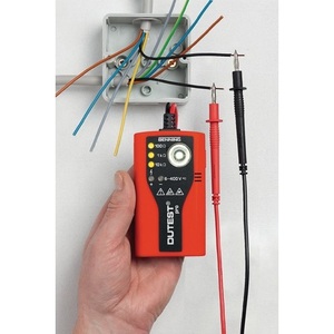 เครื่องทดสอบความต่อเนื่องและสายไฟ DUTEST Pro 6-400 V AC/DC โดย Benning - Product Image 4