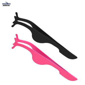 Pinza Profesional de Acero Inoxidable para Cejas y Pestañas, con Punta Suave para Pestañas Postizas - Product Image 1