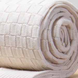 Manta de Sofá de Lujo de Algodón Tejido, Manta Ligera de Algodón para Aire Acondicionado, Cubre Sofá - Product Image 2