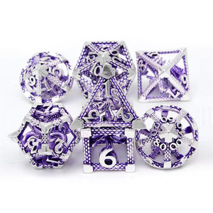 Juego de mesa Cthulhu Dungeon 3D Octopus, dados poliédricos DND de resina de 16mm, cobre multifacético hueco acrílico de 6 caras al por mayor - Product Image 2