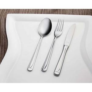 Exclusive <b>Vintage</b> Design Long Handle Stainless Steel <b>Cutlery</b> <b>Set</b> Custom Knives and Spoon Fork Sustainable Metal Material - Product Image 3