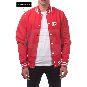 Chaquetas Varsity para Hombre de Alta Calidad al por Mayor 2026, Chaquetas con Cierre Frontal, Estilo Urbano, Impermeables y Resistentes al Viento, Servicio OEM - Product Image 3