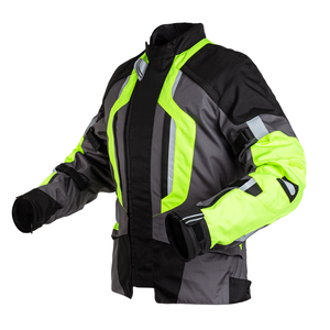 Veste de moto de tourisme blindée imperméable approuvée CE pour adultes Veste textile coupe-vent imprimée pour l'équitation d'hiver en moto - Product Image 1