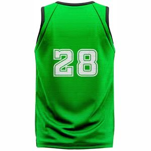 Camisetas de baloncesto de doble cara para hombre de alta calidad, Camiseta deportiva transpirable doble, camiseta de baloncesto para niños y adultos - Product Image 6