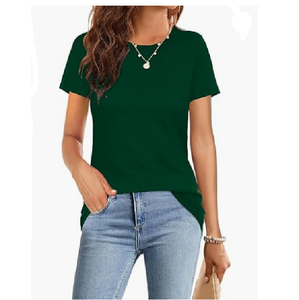Camiseta de algodón pesado de gran tamaño para mujer, etiqueta personalizada de alta calidad, LICRA transpirable, estilo informal, ajuste holgado para verano - Product Image 1