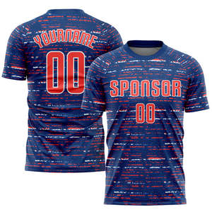 Venta al por Mayor de Camisetas de Fútbol Personalizadas Ligeras, de Secado Rápido y Transpirables, Uniformes de Fútbol con Nombre y Logotipo Sublimados al 100% - Product Image 5