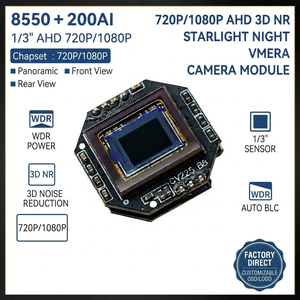 מודול מצלמת FH8550M+SC200AI 1080P 2MP CMOS Starlight AHD בגודל 16x16mm עם 3D-DNR, מצלמת גיבוי פנורמית מיני לרכב מסחרי - Product Image 1
