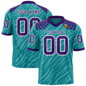 Maillot de football américain 2025 personnalisé Nouveau vêtement rétro cousu Maillot de football américain personnalisé Service OEM personnalisé - Product Image 1