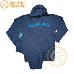 Chándal bordado de lana de algodón Zeta Phi Beta, chándal para mujer, ropa de hermandad, ropa de fraternidad de alta calidad hecha a medida - Product Image 3