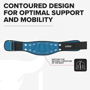 Biểu Tượng Tùy Chỉnh Eo Trở Lại Hỗ Trợ Trọng Lượng Nâng Vành Đai Cho Nam Giới Và Phụ Nữ 6 Inch Auto-Khóa Neoprene Tập Thể Dục Chéo Đào Tạo Thắt Lưng - Product Image 3