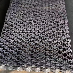 Maille de tôle de diamant en acier à faible teneur en carbone du vendeur de confiance petit trou de coupe d'écran perforé hexagonal de fil déployé - Product Image 5