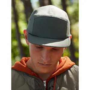 Gorra Personalizada de Lona con 5 Paneles para Campistas, Gorra Promocional - Product Image 3
