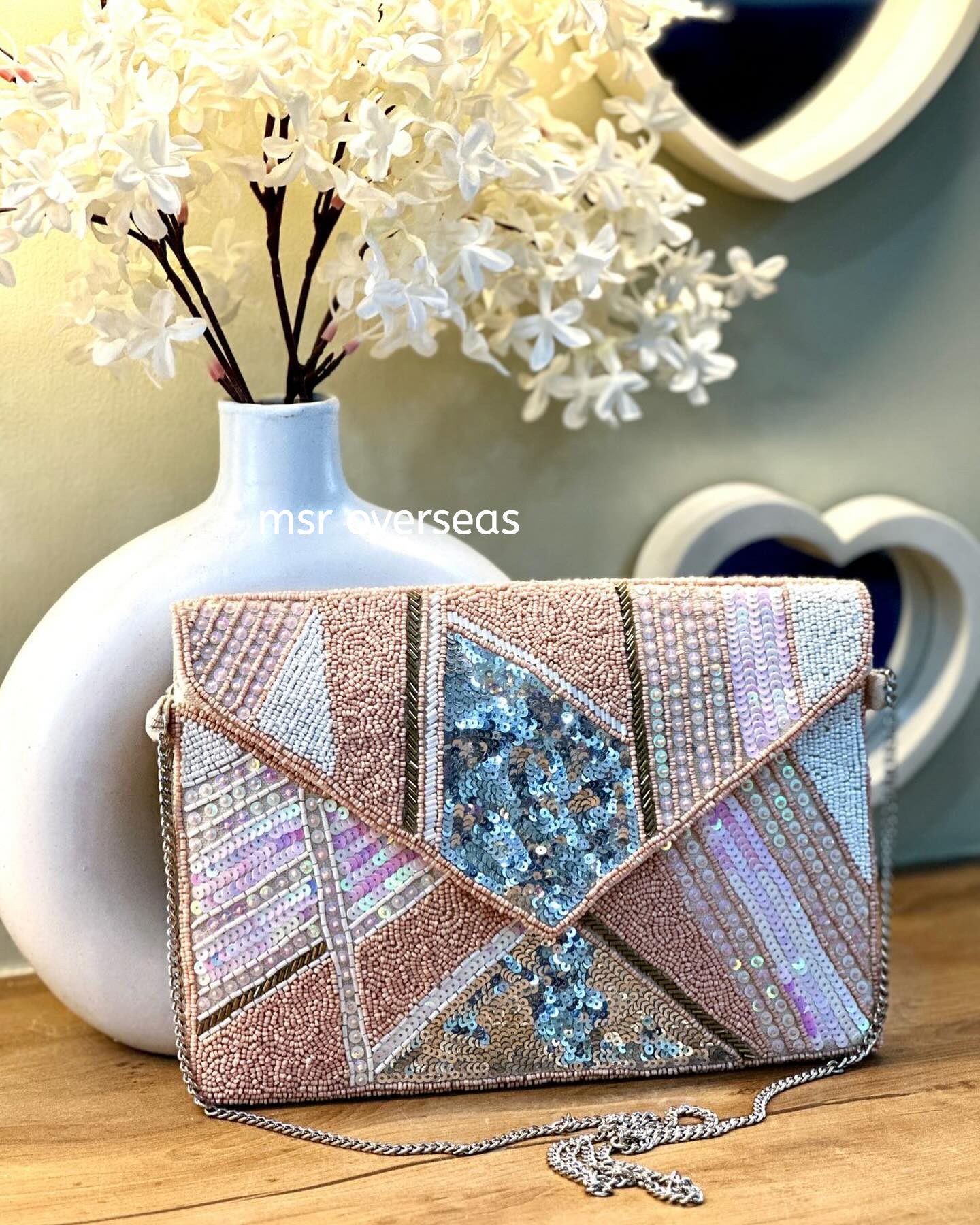 Seed Bead Embroidery Beaded Bag Kit Handmade Beaded Bags