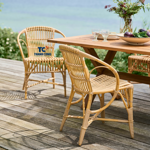 Chaise en rotin bohème avec un artisanat de haute qualité et une chaise en rotin abordable pour les maisons confortables Vente en gros - Product Image 2