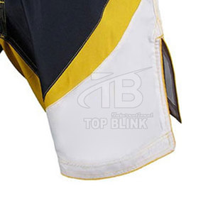 Short MMA pour hommes le plus vendu confortable taille élastique vêtements de sport actifs motif solide vêtements de course - Product Image 6