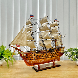 GIA NHIEN alta calidad diseño personalizado 12 apóstoles modelo barco alto estilo náutico Metal pintado a mano bajo MOQ fabricante aprobado - Product Image 1