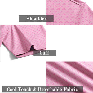 เสื้อโปโลกอล์ฟโพลีเอสเตอร์คุณภาพสูง ดีไซน์ใหม่ สไตล์ลำลอง สกรีนลายได้ แห้งเร็ว ระบายเหงื่อ ขายส่ง - Product Image 4