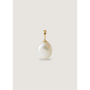 Pendentif en perle de style baroque, collection de bijoux élégants - Product Image 1