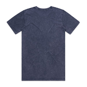 Premium Hommes de Lavage À L'acide dans La Rue Vide Porter Slim-Fit T-shirt Unisexe T-shirt Blanc 100% Coton Lavage À L'acide T-shirt - Product Image 4