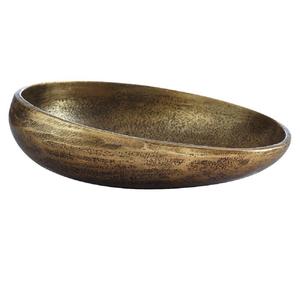 Handmade Customized Style Brass Aluminum Decorative Bowl Premium Finished Hotel Serving Bowls Home and <b>Table</b> Decoration - Product Image 1