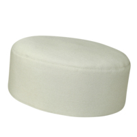 Gorro Islámico Premium Jamal Kufi para Namaz, con Logotipo Personalizado, Transpirable, Ligero, de Poliéster y Algodón, Diseño Liso, Varios Colores y Tallas, Primavera