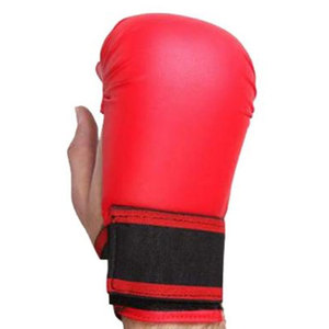 ถุงมือคาราเต้สีแดงทนทานนวมชกมวยเทควันโดและชกมวยทนทานสำหรับฝึกซ้อมและแข่งขัน - Product Image 4