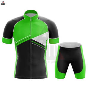 Conjuntos de Uniformes de Ciclismo Personalizables de Alta Calidad para Hombre, Tallas Grandes, Transpirables, de Manga Corta, 100% Poliéster - Product Image 4