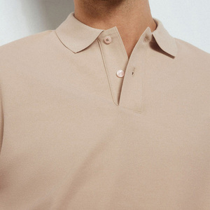 Nouveaux polos pour hommes de taille plus exigeants-Collection d'été de t-shirts polo en coton biologique prix d'usine en gros - Product Image 5
