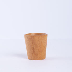 Taza de Café de Madera de Haya |   Vajilla Ecológica de 6×6 cm - Product Image 2