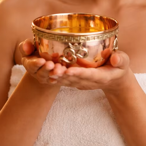 Bol en cuivre Panchakarma, bol en cuivre Shirodhara, équipement de thérapie ayurvédique, fournitures de spa bien-être, outils de guérison holistique - Product Image 2