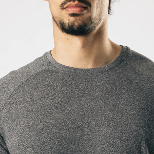 Camisetas sólidas elásticas con cuello redondo de algodón de verano de alta calidad, ropa de calle informal para hombres y camisetas de polo geniales - Product Image 5