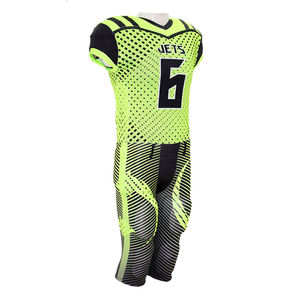 El mejor proveedor ofrece uniformes de fútbol americano personalizados, manga corta, función transpirable, números de jugador de talla grande para ropa de equipo - Product Image 2