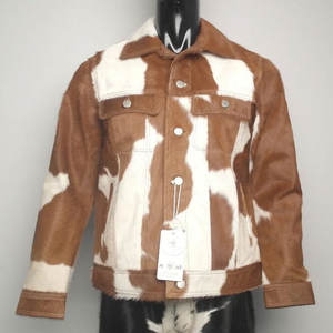 Veste en cuir pour homme vintage, style streetwear, fermeture éclair personnalisée, vêtements de rue, veste en cuir véritable imperméable, OEM - Product Image 1