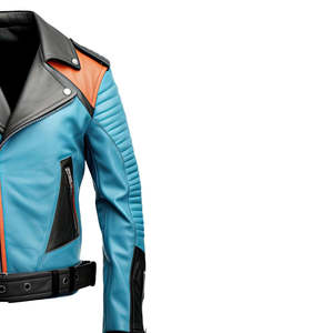 Blouson de moto unisexe en cuir coupe-vent 2026 – Vente en gros, design européen, production OEM personnalisée - Product Image 3