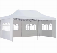 3*6m de diamètre imperméable à l'eau pour la publicité extérieure chapiteau auvent pliable stand kiosque tente mariages événements tentes