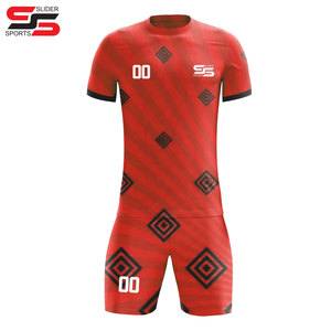 Personalizado Club Fútbol Jerseys Traje Sublimación Fútbol Desgaste Transpirable Equipo Uniforme Conjunto Completo Kit - Product Image 3