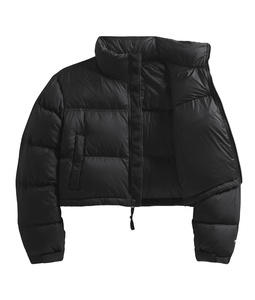 Nouveauté Manteaux d'hiver matelassés pour femmes Veste courte respirante en nylon bouffante personnalisable OEM vente en gros - Product Image 1