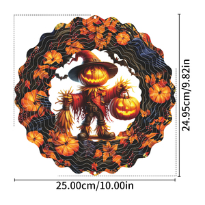 Hiện Đại 10 Inch Halloween Kim Loại Gió Spinner Cho Trong Nhà Vườn Treo Trang Trí Nhà Máy Cổ Điển Ngoài Trời - Product Image 6