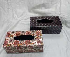 Support de boîte à mouchoirs naturel couvercle de boîte à mouchoirs solide pour bureau à domicile et hôtel conception écologique approvisionnement en gros - Product Image 3