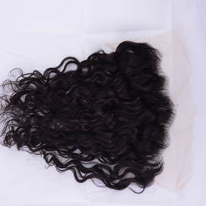 Cabello Natural rizado con encaje Frontal, cabello humano 100% Natural brasileño, cierre transparente, sin caída, tejido de alta calidad, 13x4 - Product Image 5